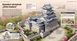 El castillo de Himeji, la garza blanca