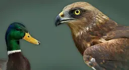 Waterbirds and shorebirds