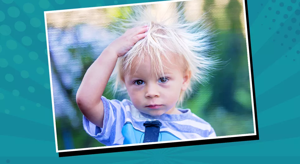 Why does your hair stand on end? Digital lessons US Mozaik Digital