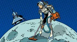 ¿Es posible utilizar la aspiradora en la Luna?