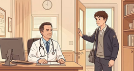 En el consultorio médico