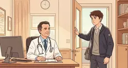 En el consultorio médico