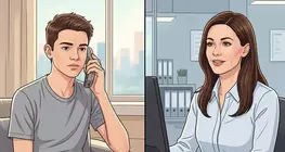 Hablar con la empleada de la atención al cliente