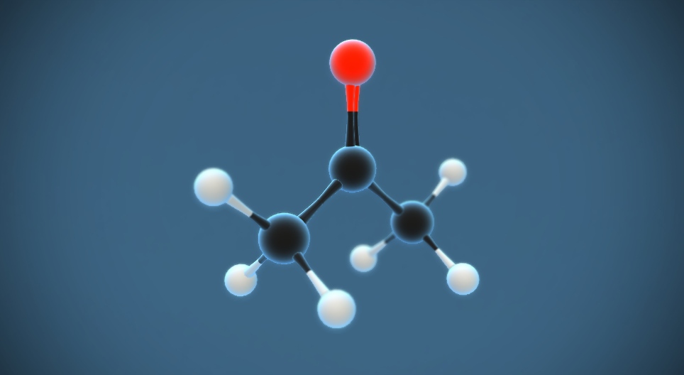 Acetona (propan-2-ona) (C₃H₆O)