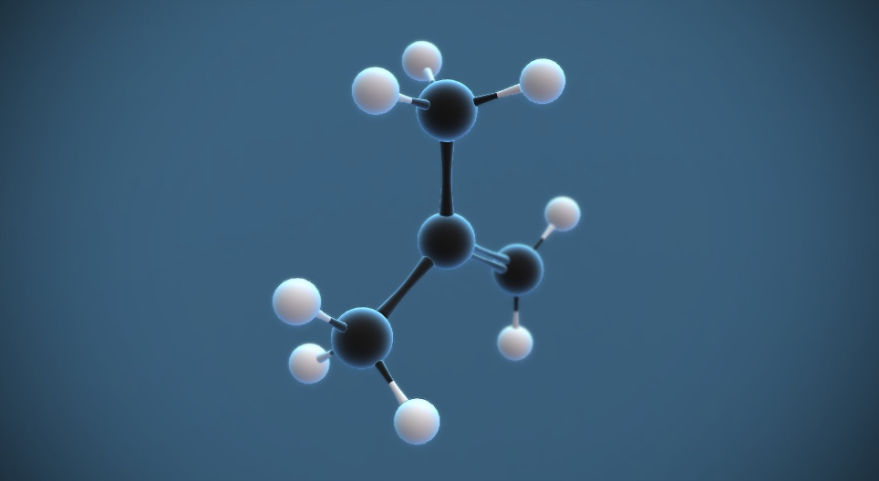 2-metilpropeno (isobutileno) (C₄H₈)