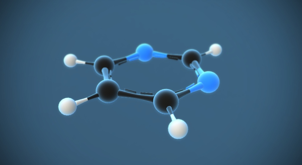 Pirimidina (C₄H₄N₂)