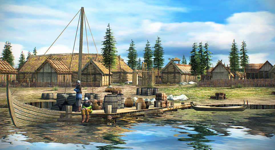 Povoação viquingue (século X)