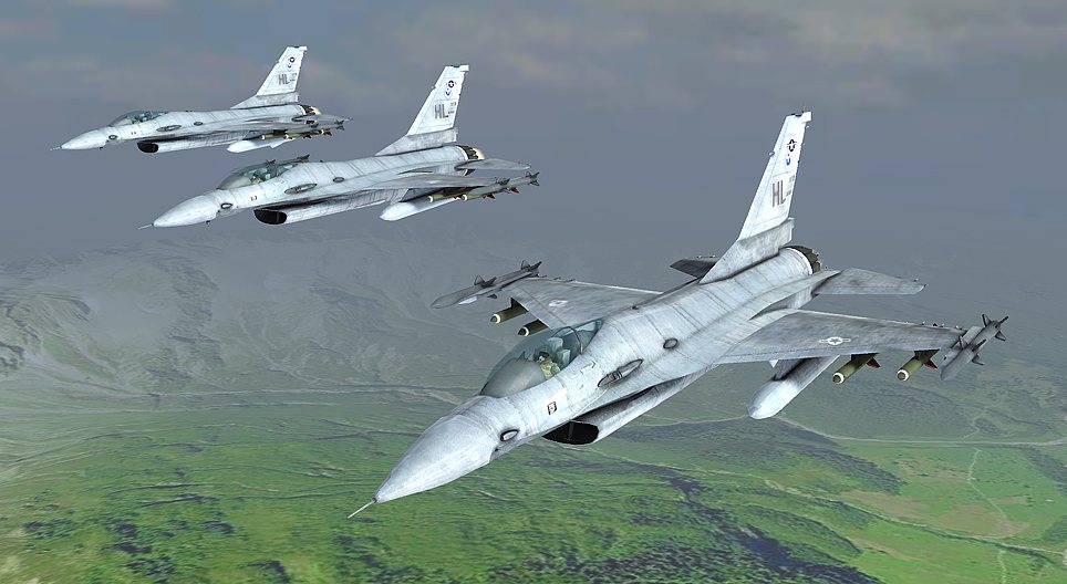 F-16 Fighting Falcon (EUA, 1978)