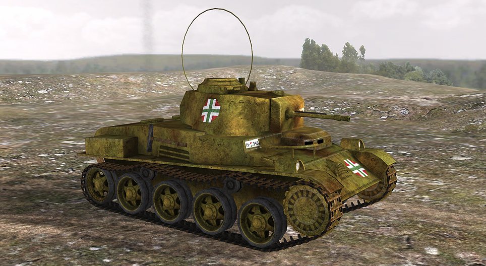 Tanque leve Toldi 38 M