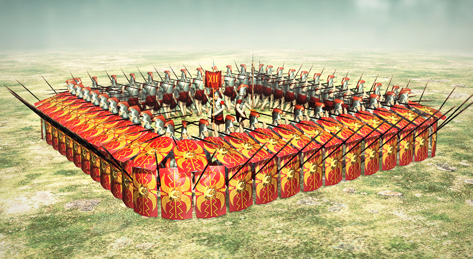 Táticas da infantaria romana antiga