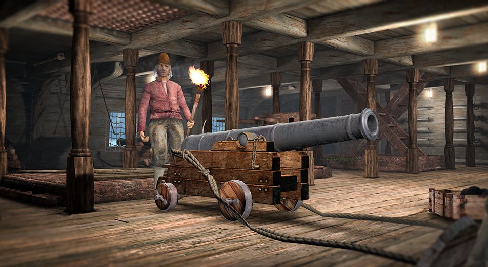 Canhão naval (século XVII)