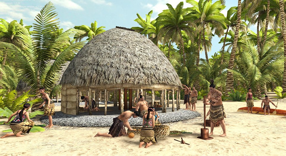 Assentamento de família polinésio (Samoa, século XV)