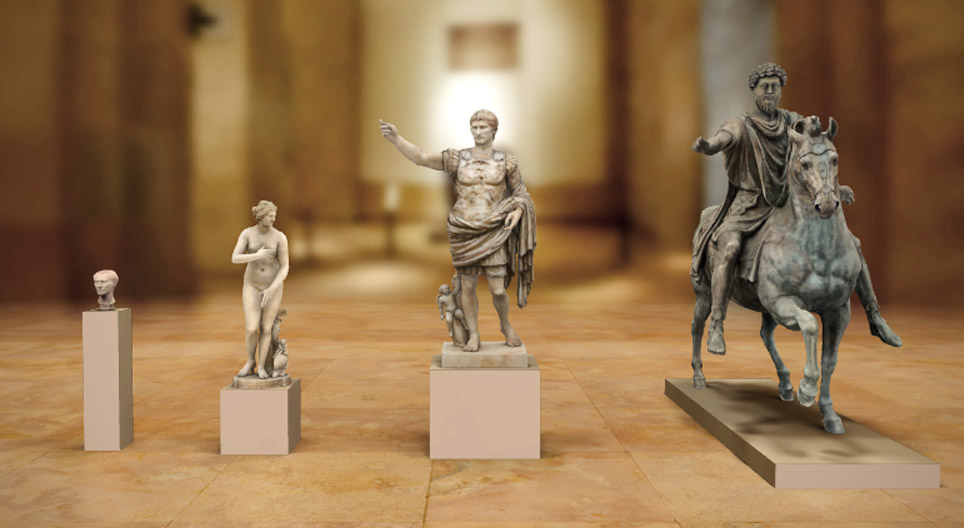 As obras-primas da escultura da Roma antiga