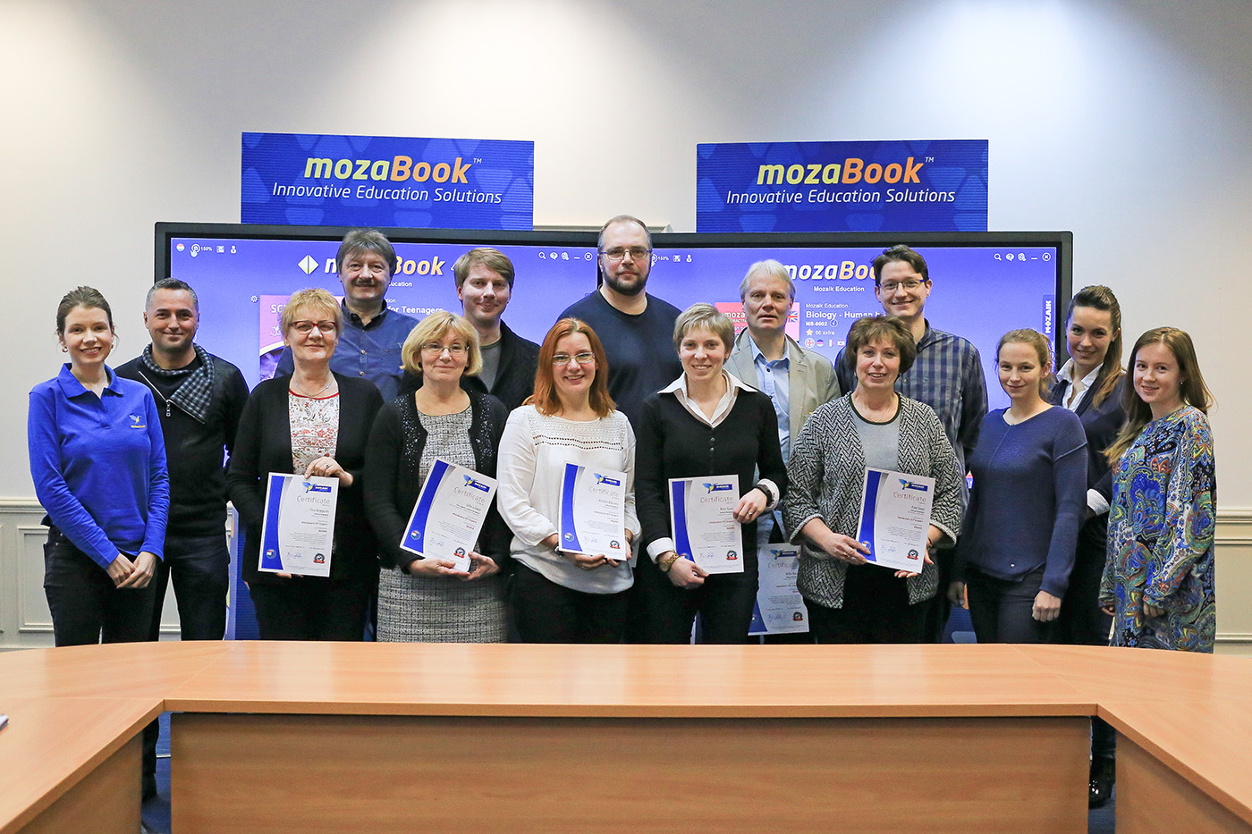 mozaBook training for Tallinna Reaalkool