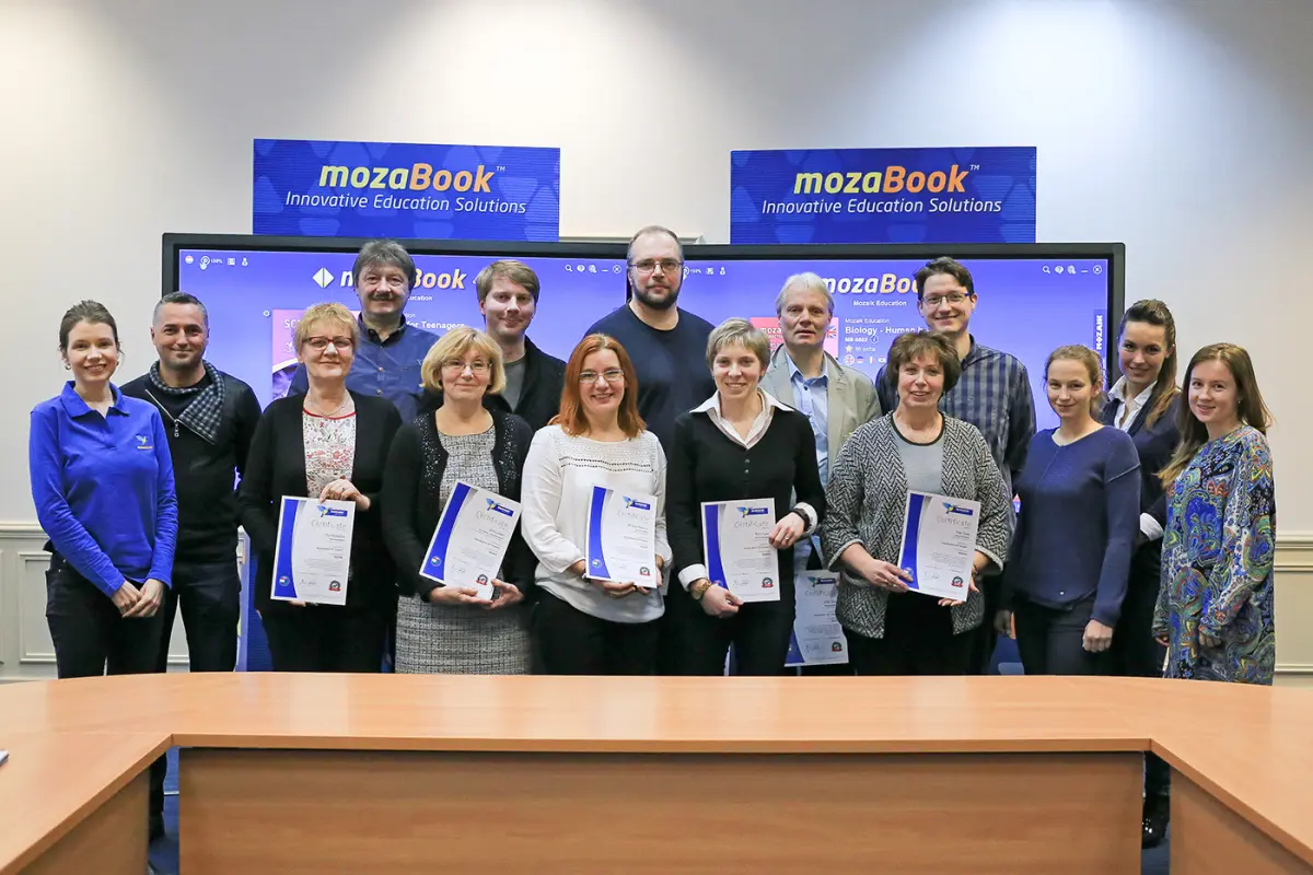 mozaBook training for Tallinna Reaalkool