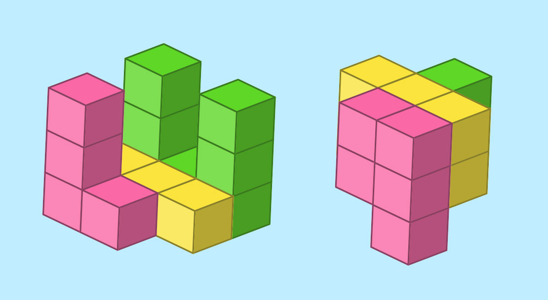 Forme um cubo