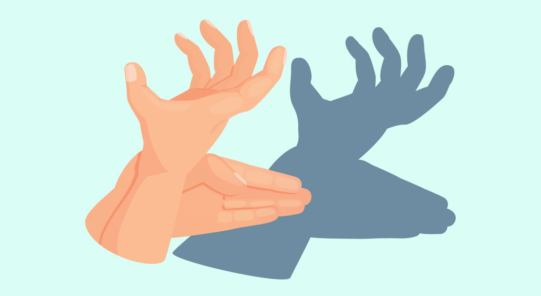Sombras com mãos