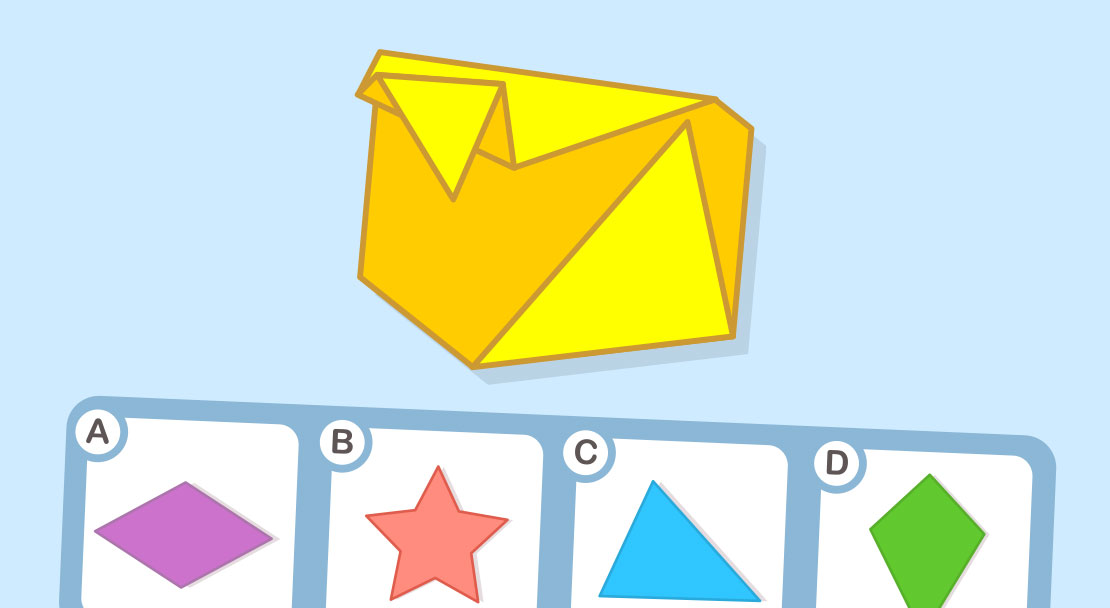Desdobre o papel