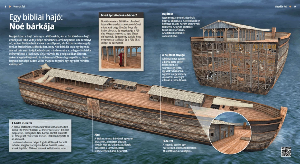 Un barco bíblico: el arca de Noé
