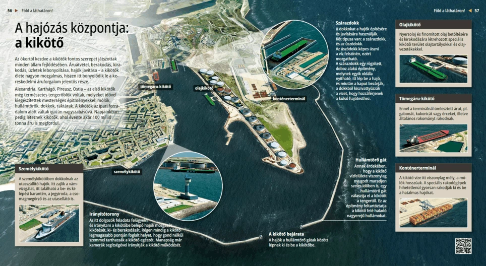 Los núcleos del tráfico marítimo: los puertos