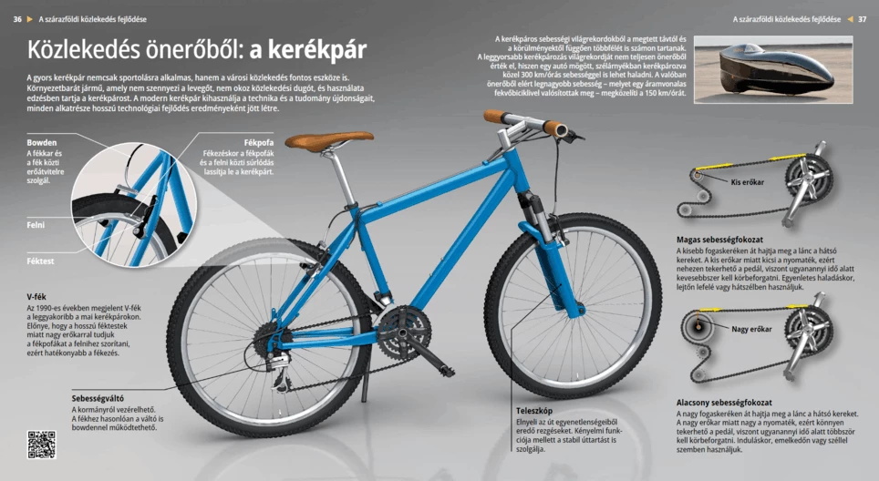 Los vehículos de tracción humana: La bicicleta