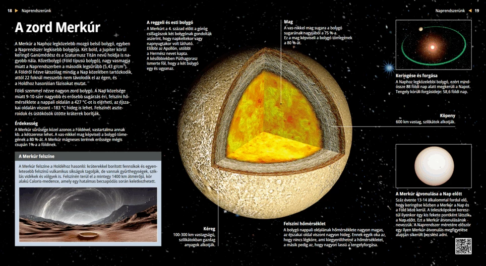 Mercurio, el planeta inhóspito