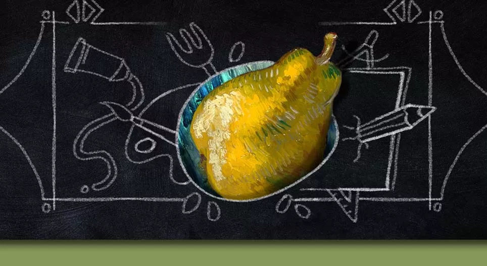 A arte da comida