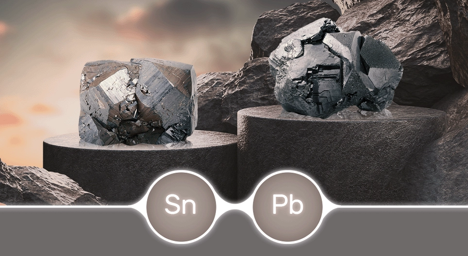 El estaño, el plomo y sus compuestos
