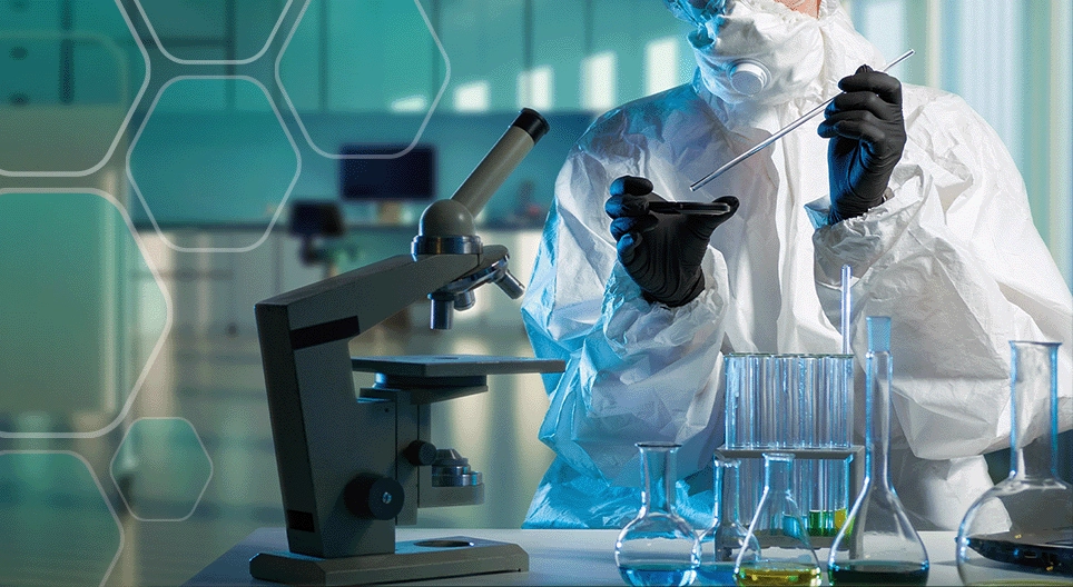 La identificación de los componentes de los compuestos orgánicos