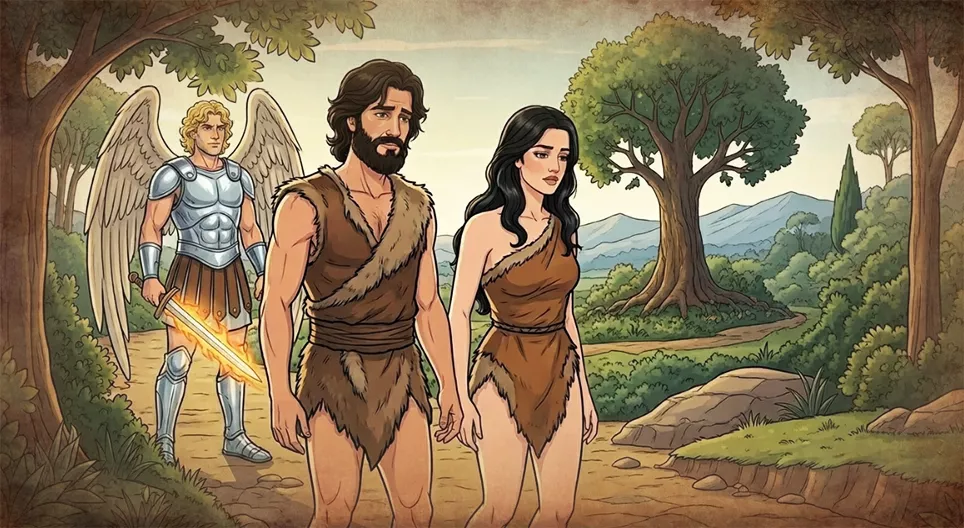 Adán y Eva – La caída