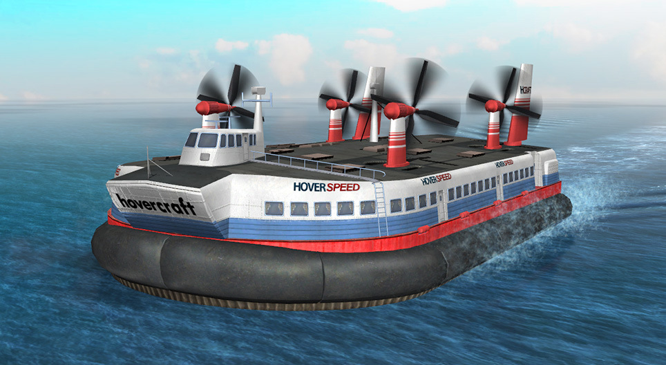 Hovercraft, mark III SR N4