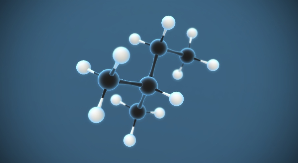 2-metilbutano (C₅H₁₂)