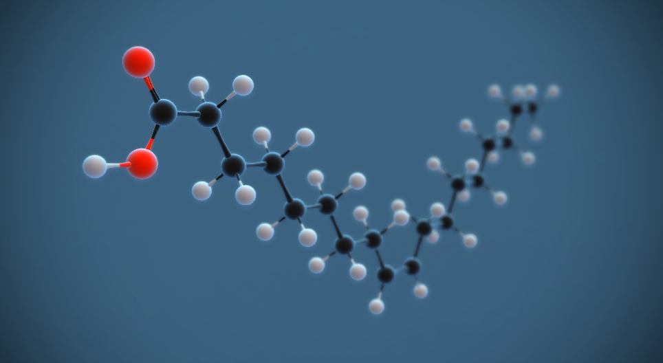 Ácido oleico (C₁₇H₃₃COOH)