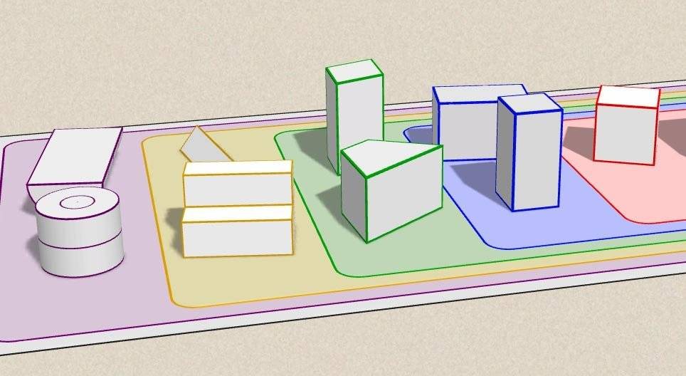 Agrupamento de sólidos geométricos