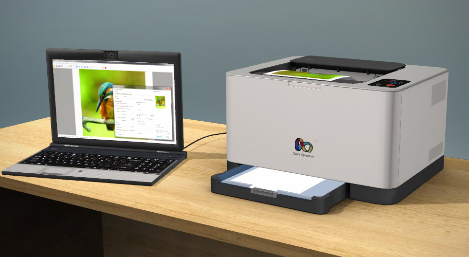 Como funciona a impressora a laser?