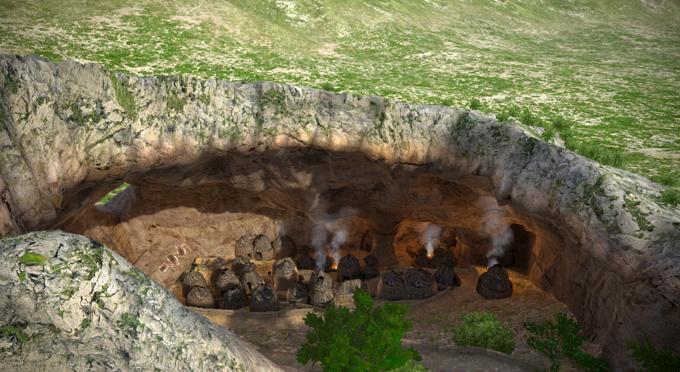 Vila de Tiscali (Sardenha, primeiro milênio a.C.)