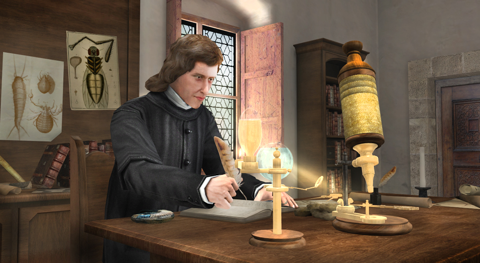 A invenção do microscópio: Hooke e Leeuwenhoek