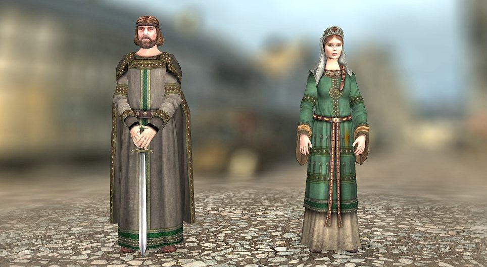 Vestuário na Europa Ocidental (séculos X a XII)